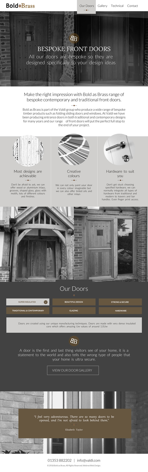 Bold as Brass Web Design